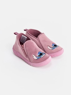 Lc Waikiki Yeni Sezon Mor Stitch Nakışlı Kız Çocuk Panduf