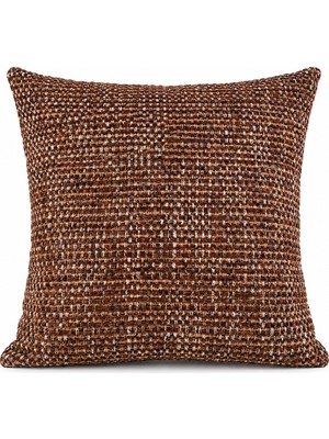 Nurhan Home Collection Siena Boucle Kırlent Kılıfı - Dokulu Kumaş Tekli Dekoratif Kırlent Kılıfı