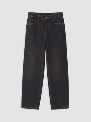 Lc Waikiki Yeni Sezon Siyah Straight Fit Kadın Jean Pantolon