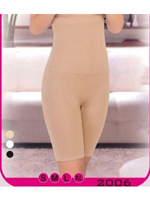 Zamerya Ten Kadın Göğüs Altı Yüksek Bel Uzun Paçalı Toparlayıcı Korse S-Xl 2006