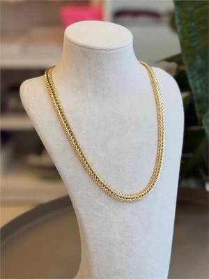 Esranın Dünyası cm Zincir Kolye - 45 cm - Altın