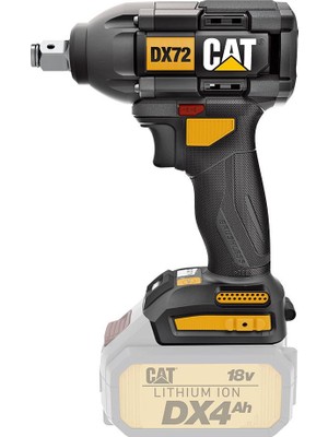 Cat DX72B 18VOLT 350NM Kömürsüz Profesyonel Şarjlı Somun Sıkma (Akü Dahil Değildir)