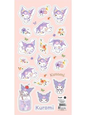 Samrio License Kuromi Sticker 2 Adet