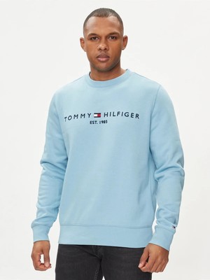 Tommy Sıfır Yaka Sweatshirt