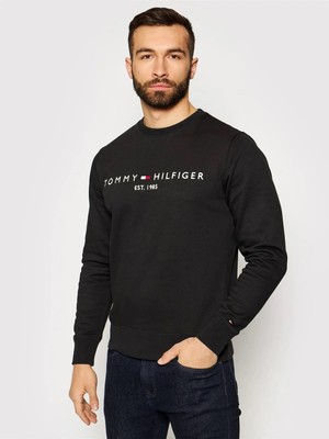 Tommy Sıfır Yaka Sweatshirt