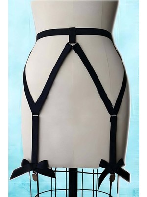 Esranın Dünyası Fiyonklu Seksi Jartiyer Harness - BRF68