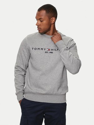Tommy Sıfır Yaka Sweatshirt
