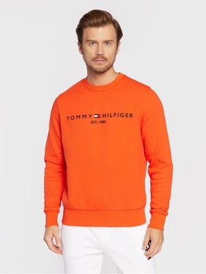 Tommy Sıfır Yaka Sweatshirt