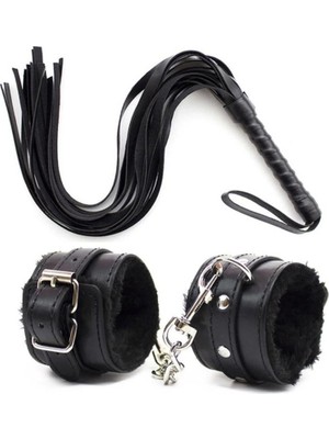 Esranın Dünyası Deri Bileklik Kırbaç Harness Set