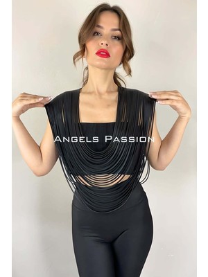 Esranın Dünyası Püsküllü Şık Omuz Harness - BRF1394