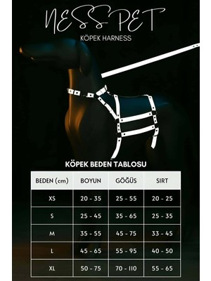 Esranın Dünyası Reflektörlü - Ayarlanabilir Köpek Harness - Köpek Gezdirme Aparatı - NPD007