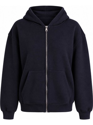 Trender Fermuarlı Antrasit Kadın Sweatshirt 2850