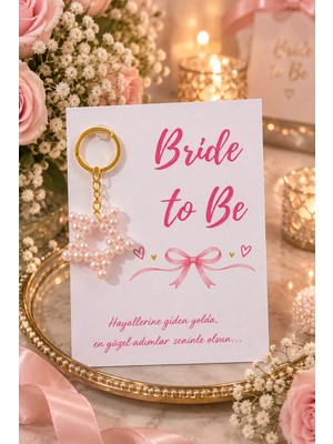 Umut Hediyecilik Bride To Be Yıldız Anahtarlık 10 Adet