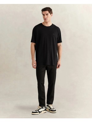 Gant Men's Black Slim Fit Trousers