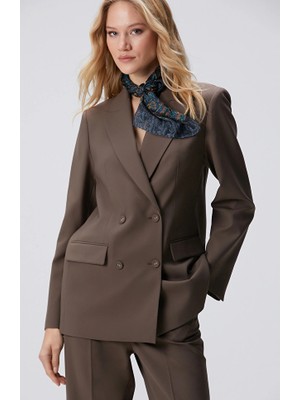 Network Mink Wool Blend Jacket