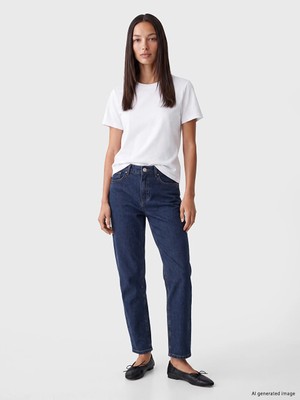 Lc Waikiki Yeni Sezon Indigo Yüksek Bel Slim Fit Kadın Jean Pantolon