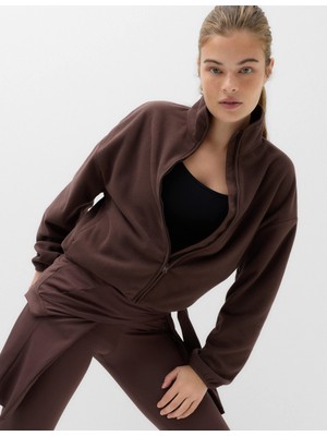 Marks & Spencer Goodmove Fermuarlı Dik Yaka Kadın Polar Ceket