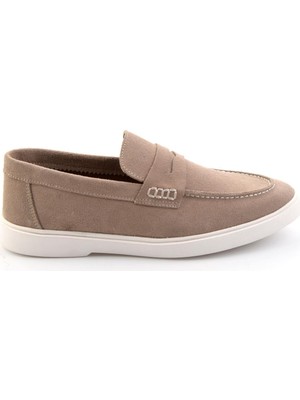 Bambi Sand Genuine Leather Men's Casual Shoes E01594212902