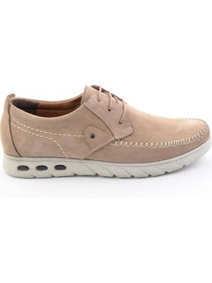 Bambi Sand Genuine Leather Men's Casual Shoes E01795226401