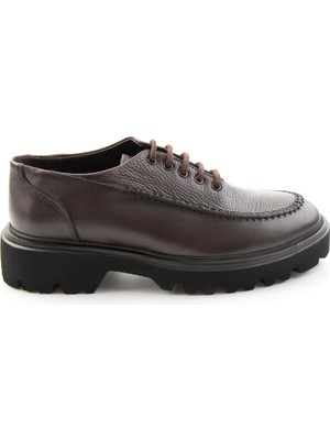 Bambi Brown Antique Genuine Leather Men's Casual Shoes E01549776441