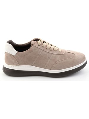 Bambi Sand Genuine Leather Men's Casual Shoes E01089006302