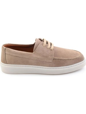 Bambi Sand Genuine Leather Men's Casual Shoes E01082010602