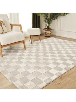 Kaşmir Halı 7/24 Plushy Todra Gri 160X230 cm