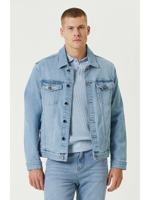 Network Ice Blue Comfort Denim Jacket