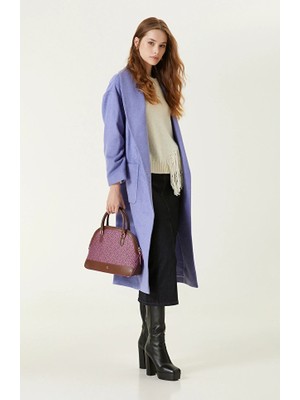 Network Lilac Belted Coat