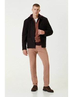 Network Salmon-Colored Denim Trousers