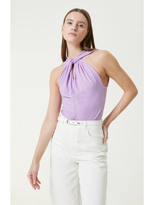 Network Lilac Blouse