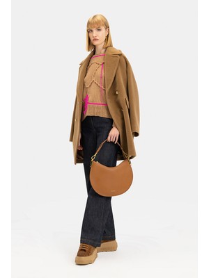 Tagliatore Vakko By Taglıatore Camel Yün Palto
