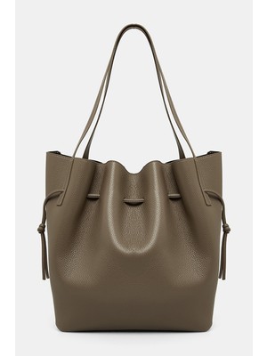 Yuzefi Yuzefı Grey Leather Bag
