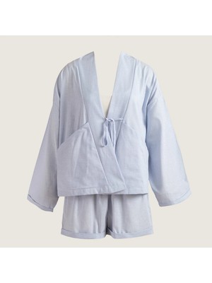 Chakra Marisa Lounge Set White/blue
