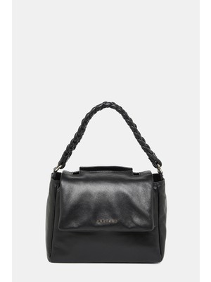 Orciani Orcıanı Black Leather Bag