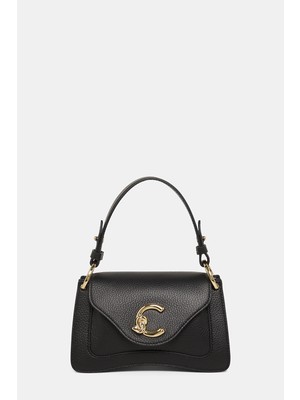 Coccınelle Black Leather Bag