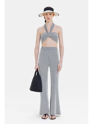 Vakko Trousers And Blouse Set