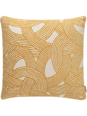 Mudo Home Nell Wave Kirlent Hardal 50X50