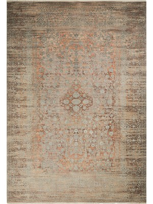 Kaşmir Halı Viskon Limited Edessa Gray 200X290 cm
