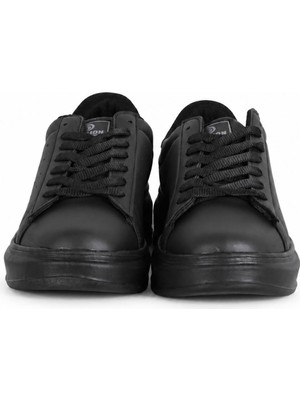 Trender Darkstep 156 Siyah Cilt Kadın Casual Ayakkabı 27KTH1000033