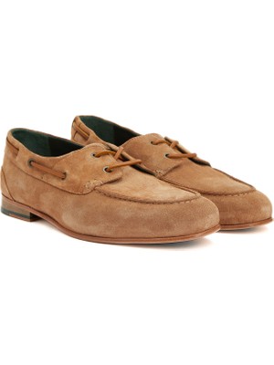 George Hogg Cinnamon Men's Suede Loafers