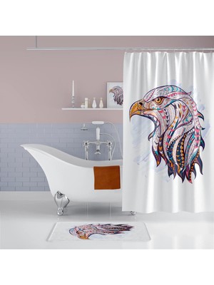 Tr Zethome Eagle Banyo Duş Perdesi Tek Kanat 1X180X200