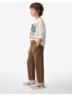 Koton Cepli Pamuklu Baggy Denim Pantolon
