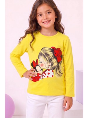 Kamikam Çocuk Pamuklu Likralı T-Shirt