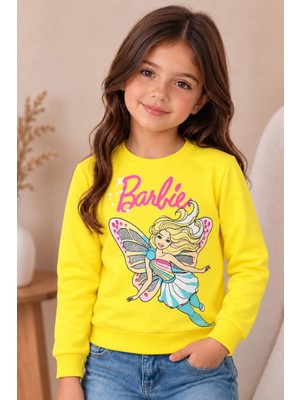 Kamikam Kaliteli 2 Ip Şardonlu Kız Sweatshirt