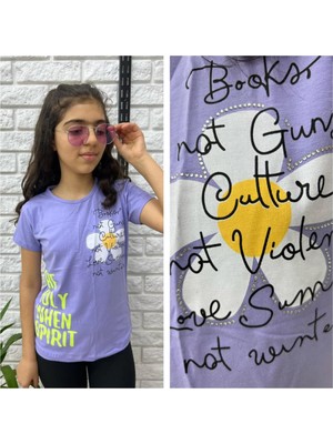 Kamikam Kaliteli Kız Genç Çocuk Tişört (T-Sirt)