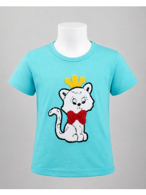 Kamikam Kız Çocuk Nakışlı T-Shirt