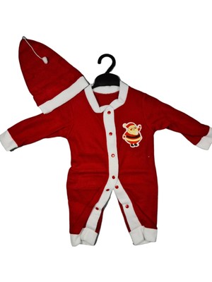 Kamikam Polarlı Kız ve Erkek Bebek Noel Tulum Noel Baba Noel Anne Tulumu Noel Kıyafeti Yılbaşı Hediyesi