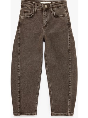 Koton Cepli Rahat Kesim Pamuklu Denim Pantolon