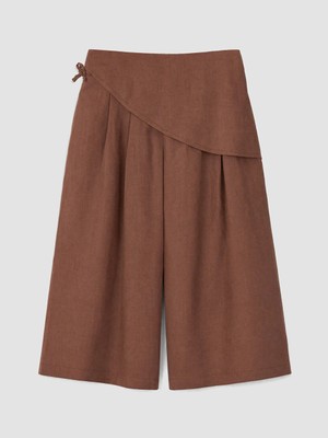 Lc Waikiki Yeni Sezon Kahverengi Rahat Fit Kız Çocuk Gabardin Pantolon